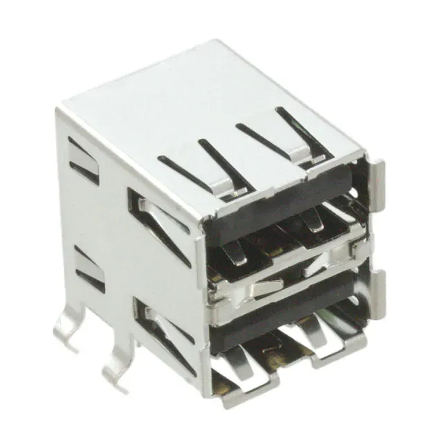 XM7A-0442A (CONN USB 1A 30VAC R/A BLACK)