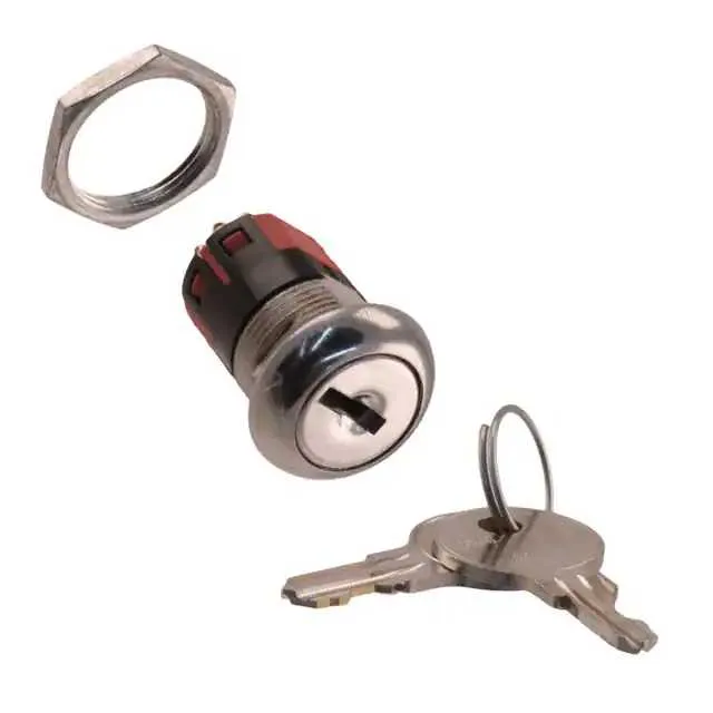 Y100AA2C203NQ (SWITCH KEYLOCK 3POS SP3T 4A 125V)