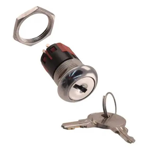 Y101132C201NQ (SWITCH KEYLOCK 2POS SPDT 4A 125V)