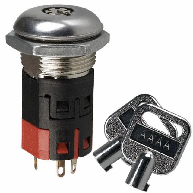 Y101132W203NQ (SWITCH KEYLOCK 2POS SPDT 4A 125V)