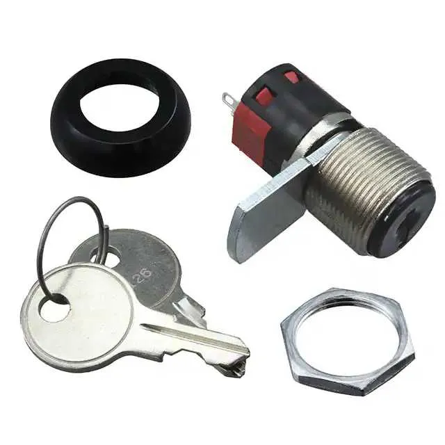 Y1011U2C803LQ (SWITCH KEYLOCK 2POS SPDT 4A 125V)