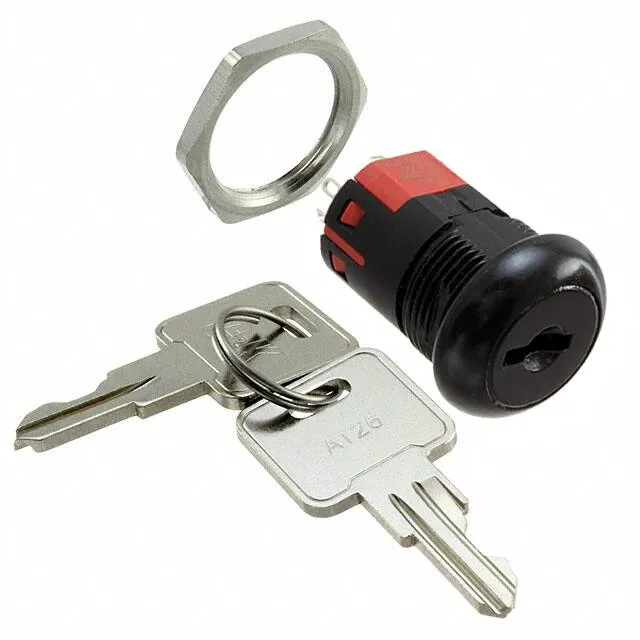 Y1011U2C803NQE (SWITCH KEYLOCK 2POS SPDT 4A 125V)