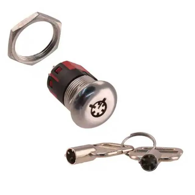 Y1011U2V203NQ (SWITCH KEYLOCK 2POS SPDT 4A 125V)
