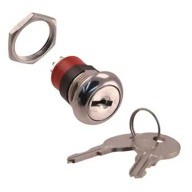 Y108122A203NQ (SWITCH KEYLOCK 2POS SPDT 4A 125V)