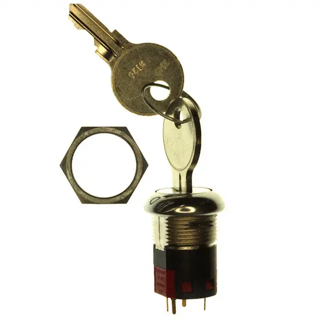 Y141732C202NB (SWITCH KEYLK 3POS SP3T 0.4VA 20V)