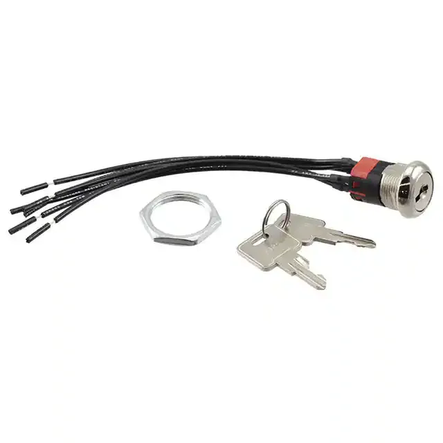 Y2011U2C2WCNQ (SWITCH KEY 2POS DPDT 4A 125V 4PC)