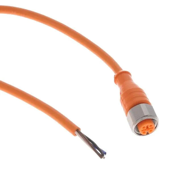 Y92ES12PVC4S2ML (M12 4W SUS CONN 2M STRAIGHT)