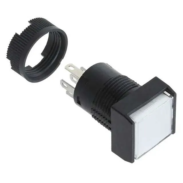 YB16WSKW01-1CF02-JB (SWITCH PUSHBUTTON SPDT 3A 125V)