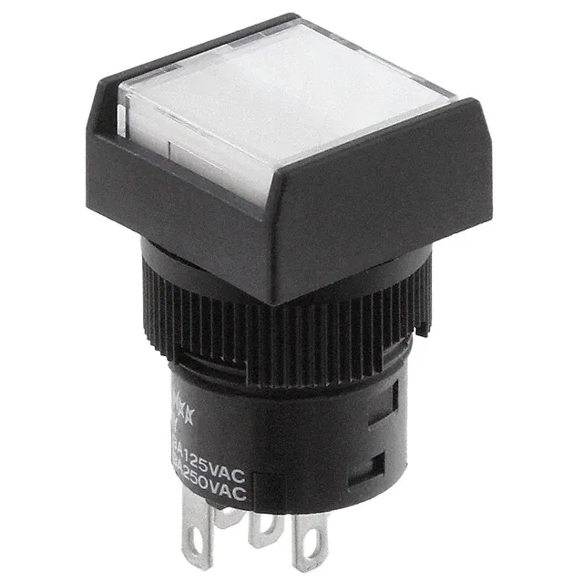 YB16SKW01-5D12-JB (SWITCH PUSHBUTTON SPDT 3A 125V)