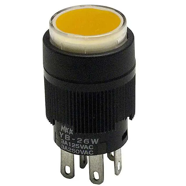 YB26WCKW01-5D-JD (SWITCH PUSHBUTTON DPDT 3A 125V)