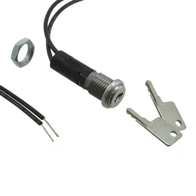 YM06132C805NQ (SWITCH KEYLOCK 2POS SPST 4A 125V)