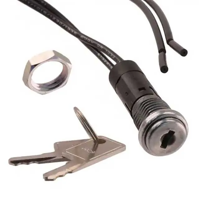 YM061U2C2WCNQ (SWITCH KEYLOCK 2POS SPST 4A 125V)