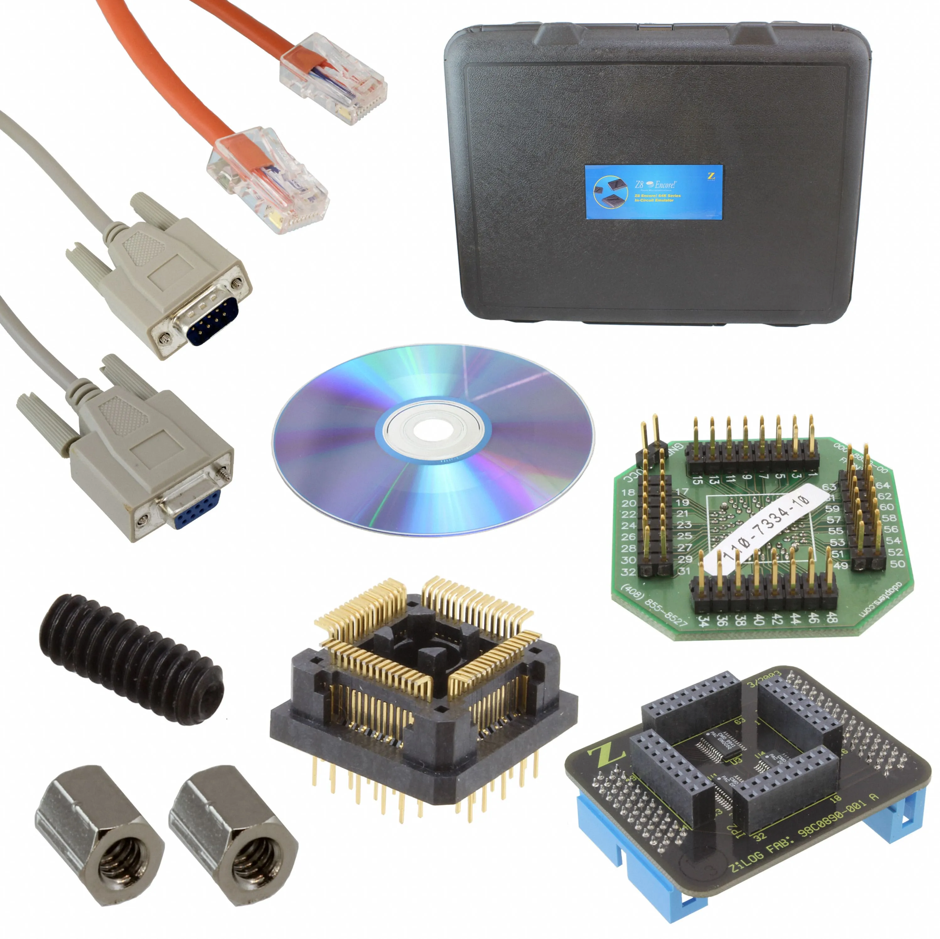 Z8F6422AR00ZEM (KIT ICE Z8 ENCORE 64K 64LQFP)