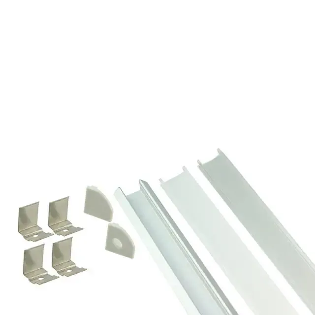 ZFC-18C-PC/KIT (ALUMINUM LED CHANNEL KIT- CORNER)