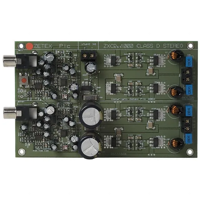 ZXCD50STEVAL (BOARD EVAL STEREO ANALOG CLASS D)