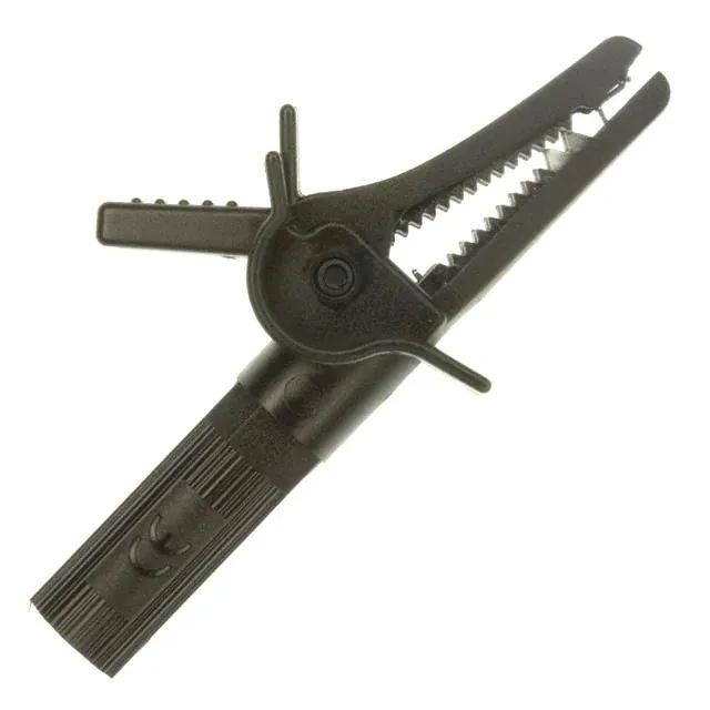 A058B (CROCODILE CLIP INSULATED BLACK)