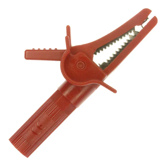 A058R (CROCODILE CLIP INSULATED RED)