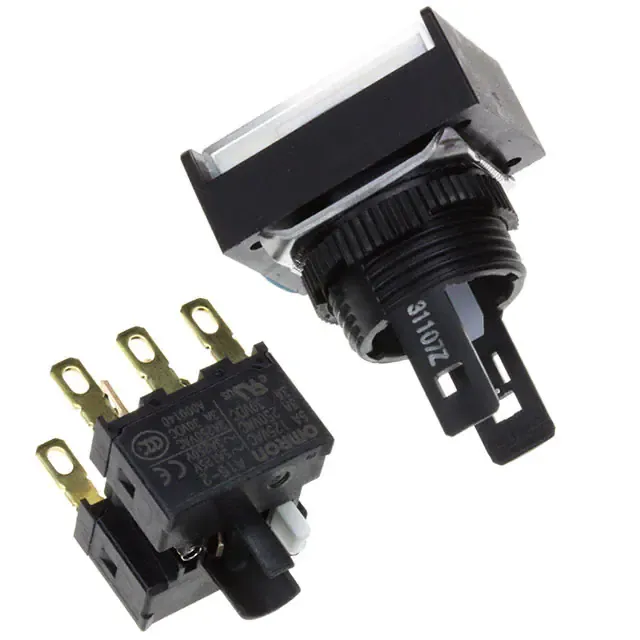 A165-JBA-2 (SWITCH PUSHBUTTON DPDT 5A 125V)