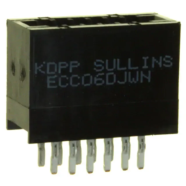 ECC06DJWN (CONN EDGE DUAL FMALE 12POS 0.100)