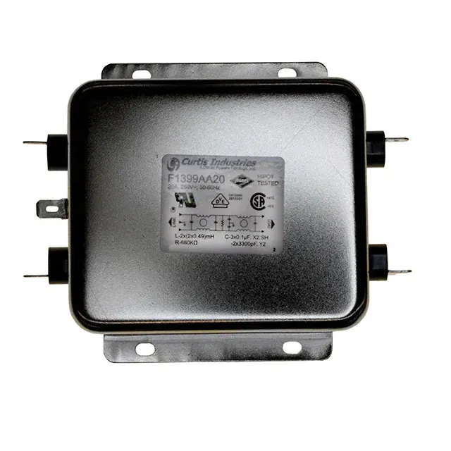 F1399AA20 (LINE FILTER 250VAC 20A CHASS MNT)