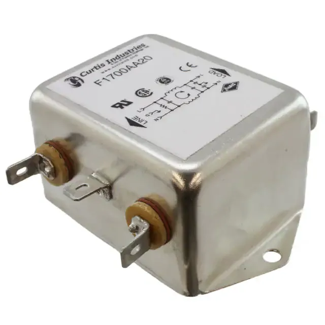 F1700AA20 (LINE FILTER 250VAC 20A CHASS MNT)