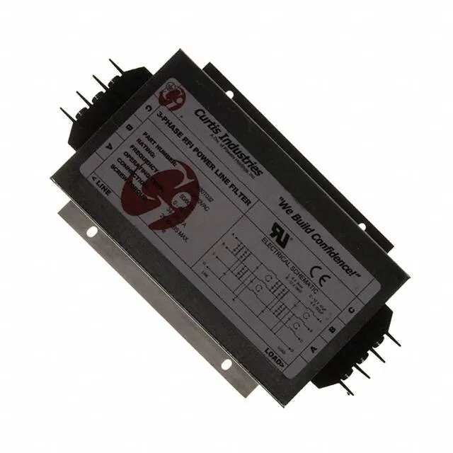 F3600T045 (LINE FILTER 600VAC 45A CHASS MNT)
