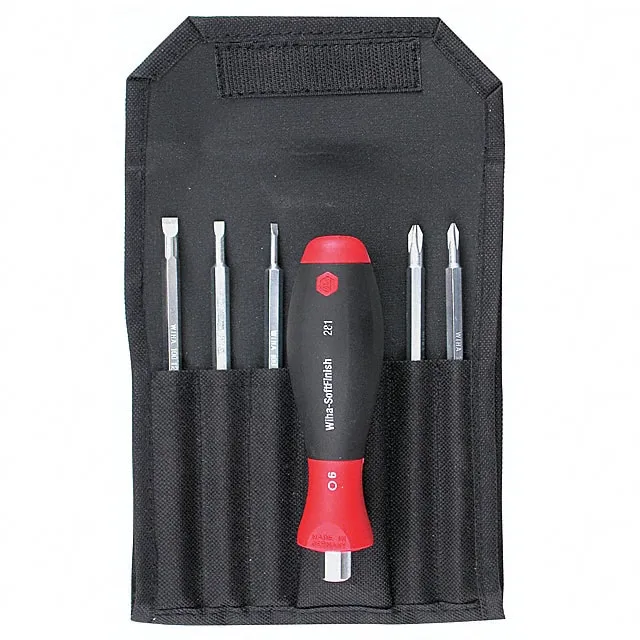 10093 (BLADE SET PHIL/SLOT W/POUCH 6PC)