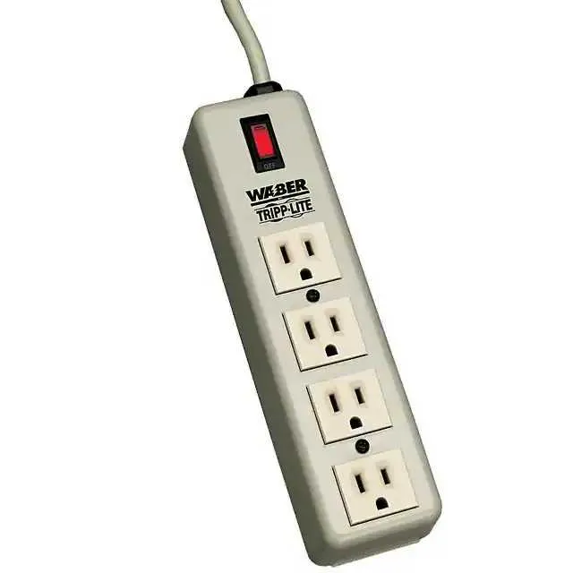4SPDX (POWER STRIP 7.3815A 4OUT 6'CORD")