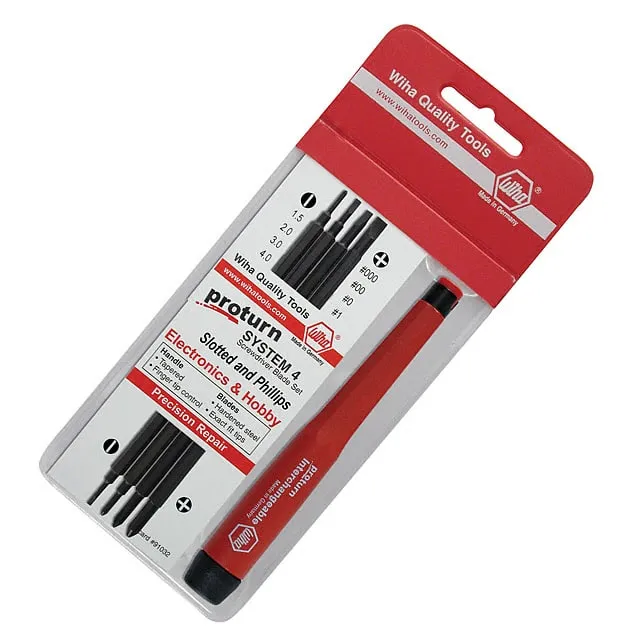 62990 (BLADE SET PHIL/SLOT W/HANDLE 5PC)