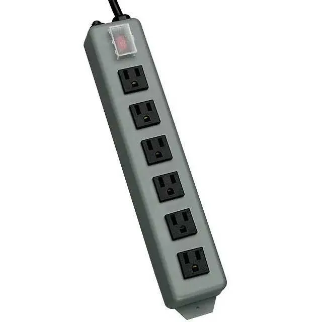 6SP (POWER STRIP 12.515A 6OUT 6'CORD")