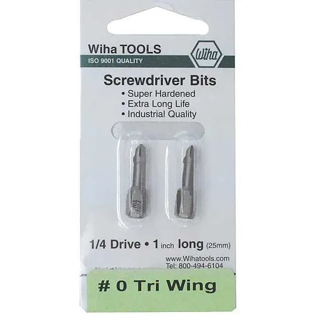 71949 (BIT TRI-WING SZ0 0.98 2/PK")