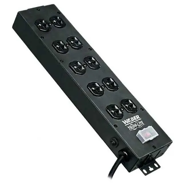 UL800CB-15 (POWER STRIP 17.5 10OUT 15'CORD")