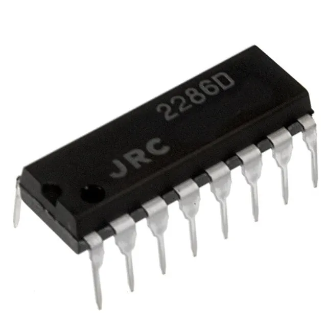 NJM2286D (IC VIDEO SW 2-IN/1-OUT/3CH 16DIP)