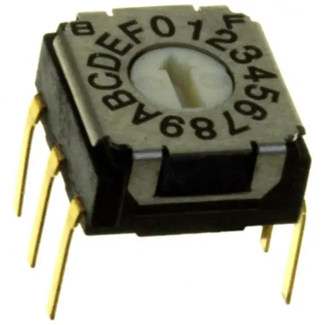 SH-7050MC (SWITCH ROTARY DIP HEX 100MA 5V)
