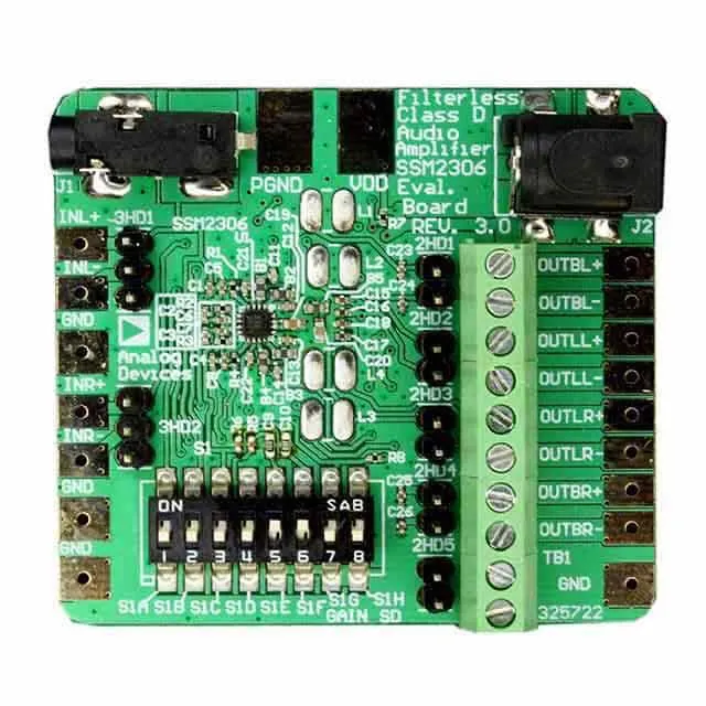 SSM2306-EVALZ (BOARD EVAL FOR SSM2306)