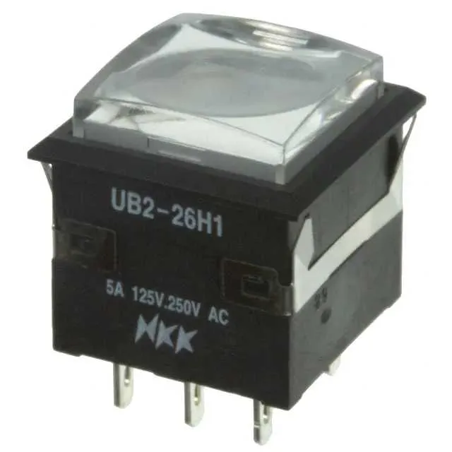 UB226KKW015D-1JB (SWITCH PUSHBUTTON DPDT 5A 125V)
